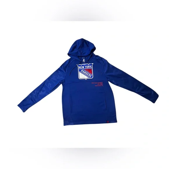Fanatics Men’s size Medium New York Rangers Hockey Hoodie. New without tags - Picture 2 of 10